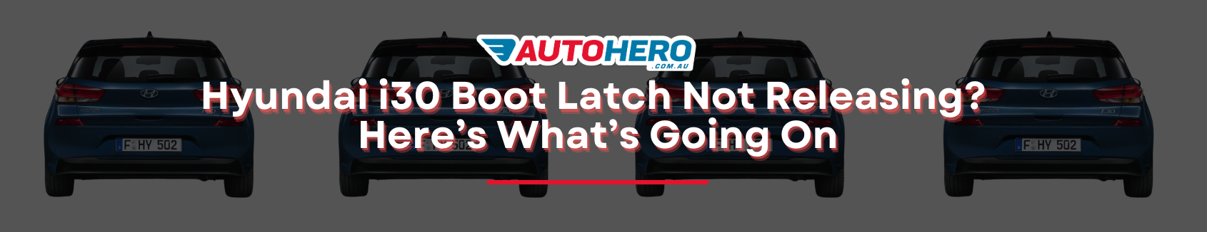 Hyundai i30 Boot Latch Not Releasing? Here’s What’s Going On